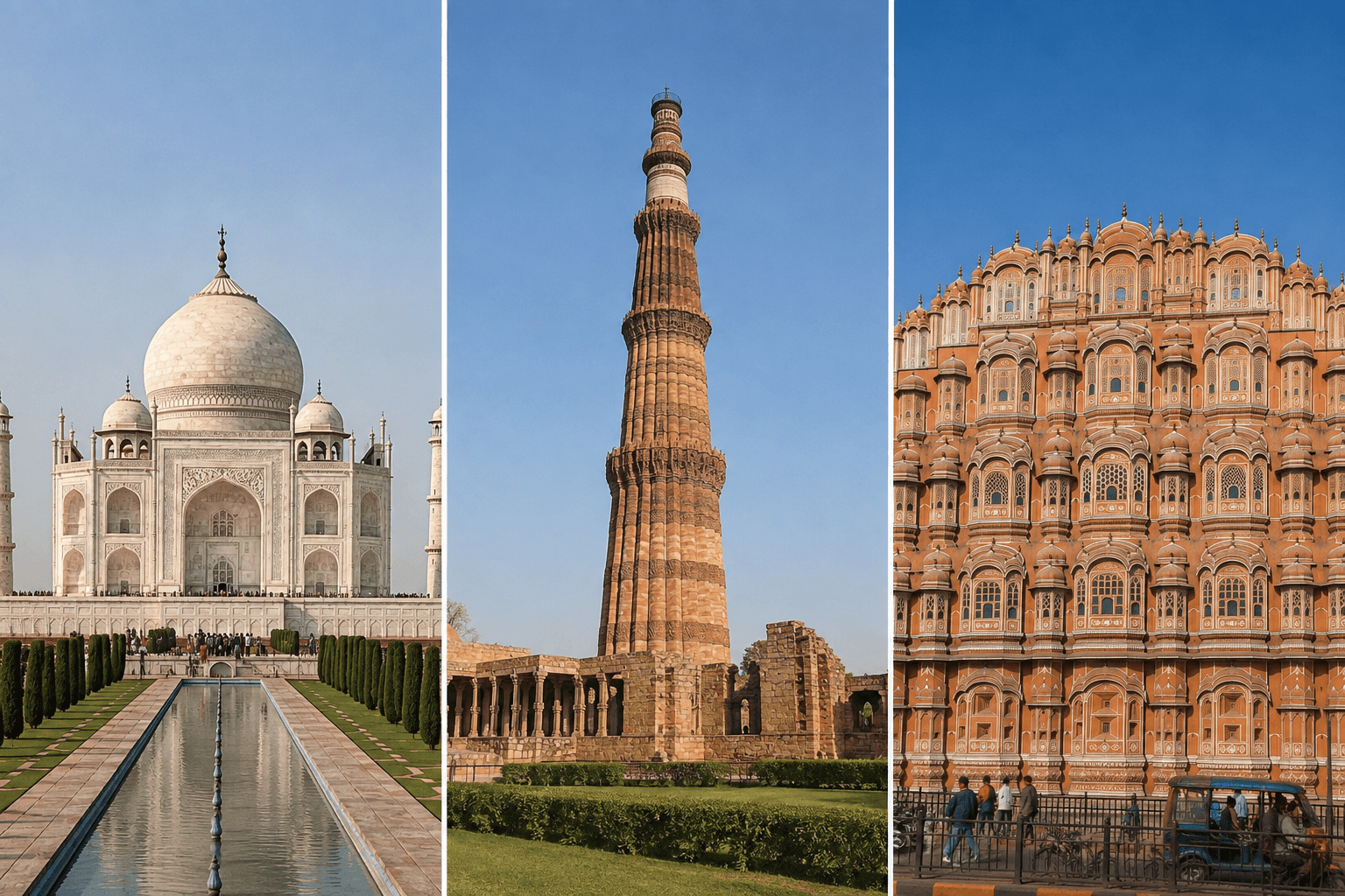Delhi, Agra, Jaipur — 6 Days Golden Triangle Tour hero (real)