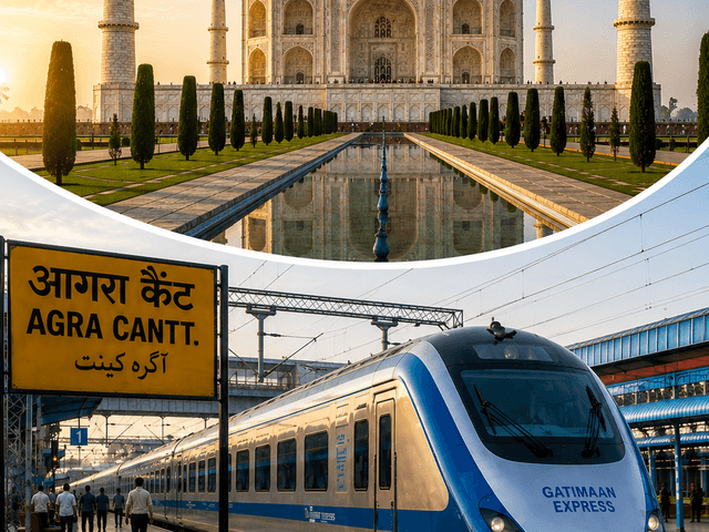 Delhi to Agra Tour by Gatimaan Express Train hero (real)