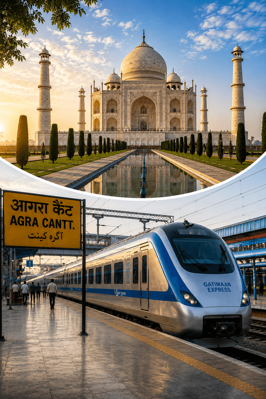 Delhi to Agra Tour by Gatimaan Express Train hero (real)